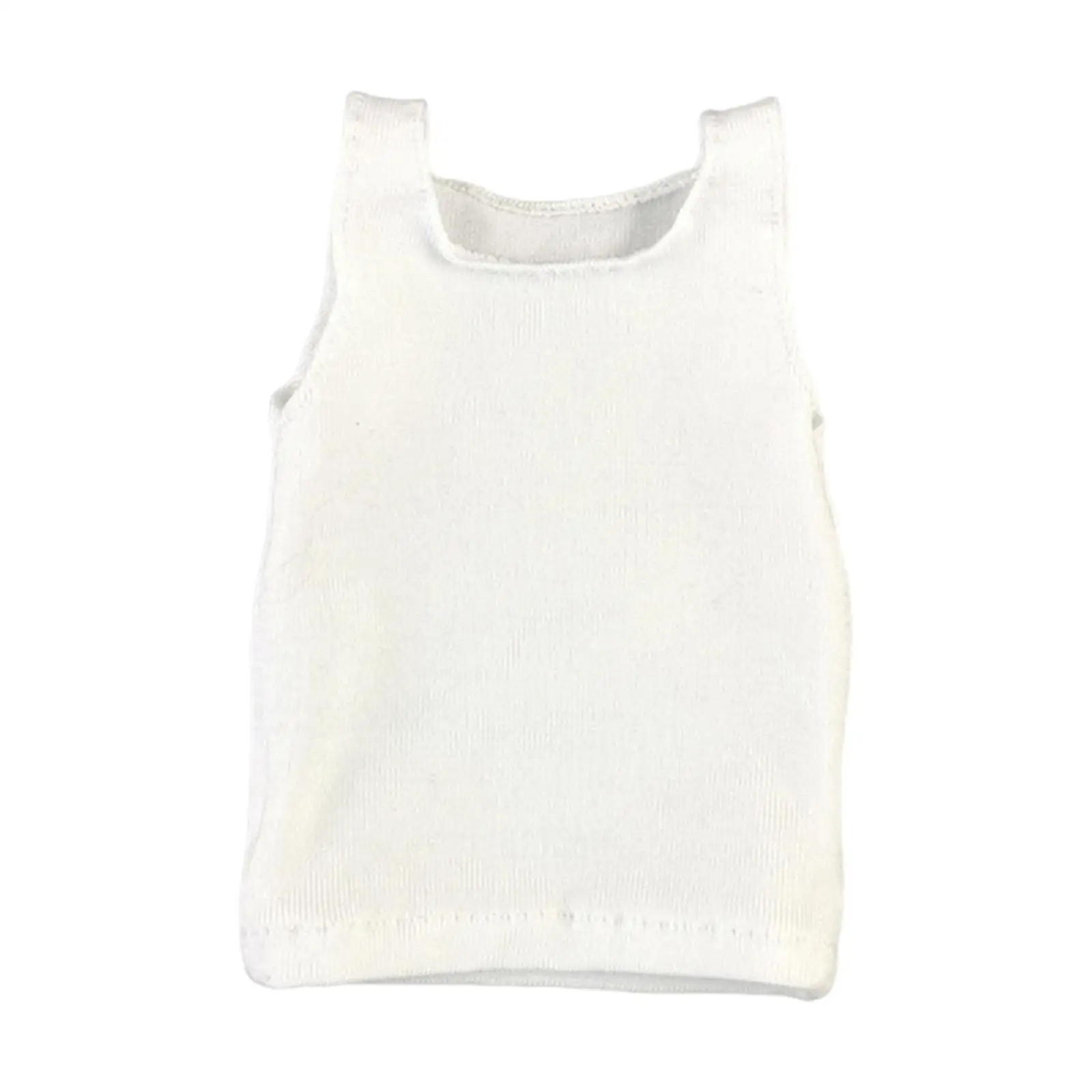 Conjunto de ropa para muñecas: camiseta y chaleco mini de vestir