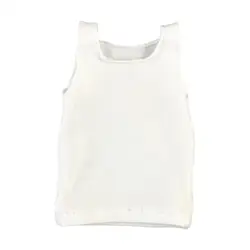 Conjunto de ropa para muñecas: camiseta y chaleco mini de vestir
