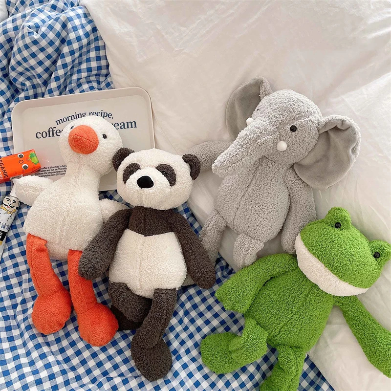 Peluche Panda de patas largas abrazable para niños - imagen 3