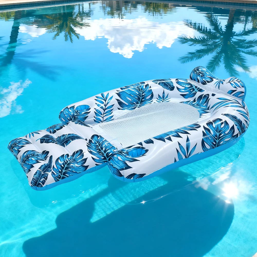 Asiento flotante individual para piscina y playa – silla inflable - imagen 2