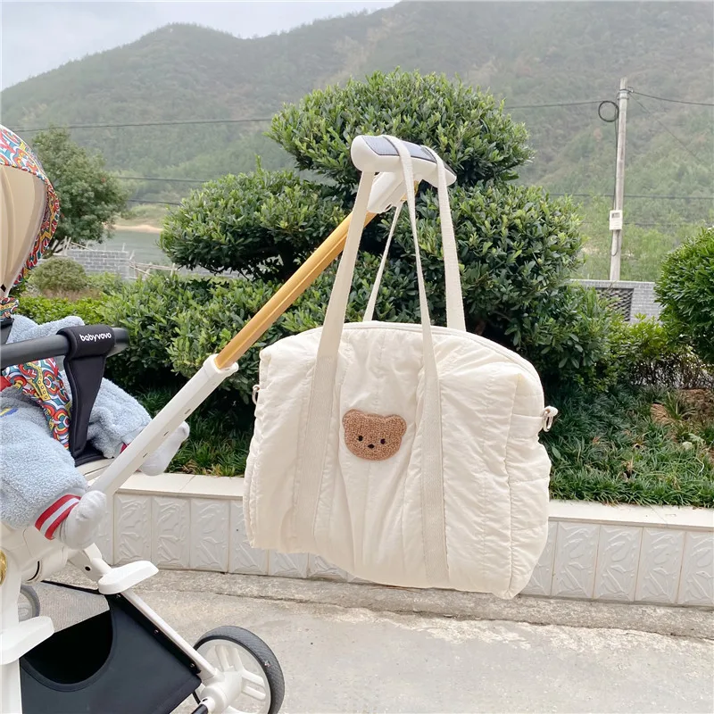 Bolsa de pañales en contexto de uso familiar