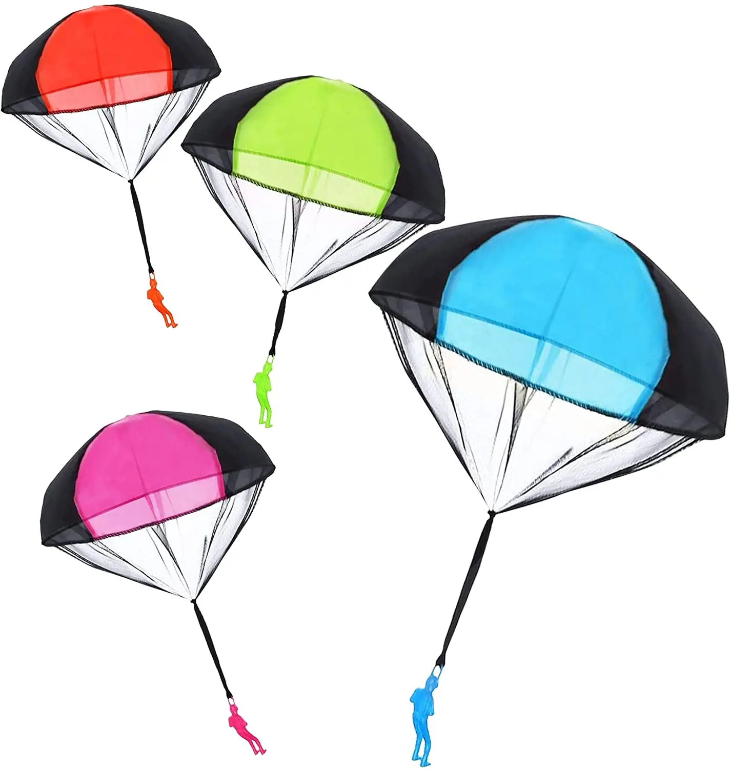 Paracaídas volador de tela para niños – Juguete de lanzamiento