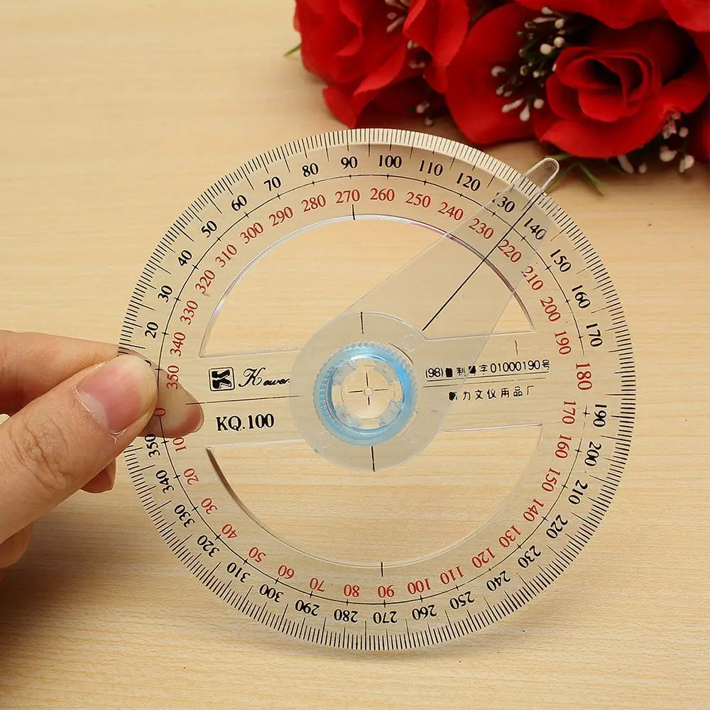 Regla de medición circular con puntero para dibujo y oficina - imagen 5