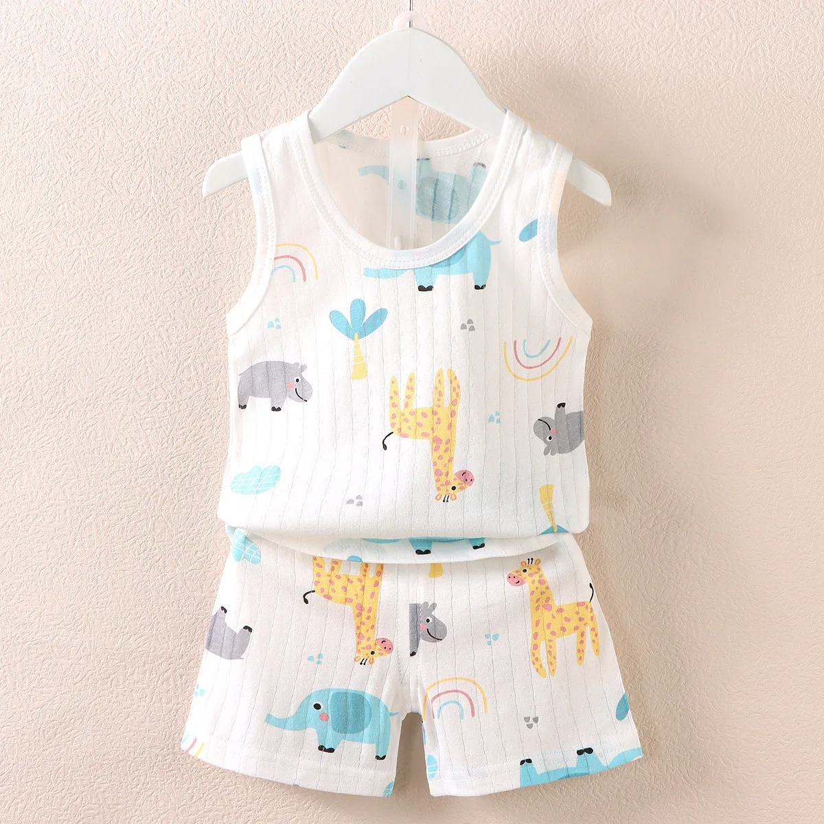 Conjunto de verano para niño: camiseta sin mangas y pantalón corto - imagen 5
