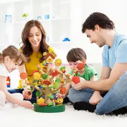85AE Bloques de construcción con flores, juguete educativo