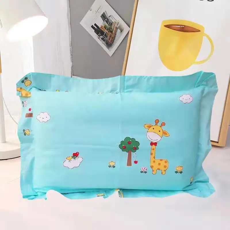 Funda almohada algodón bebé suave cuatro estaciones dibujos animados - imagen 4