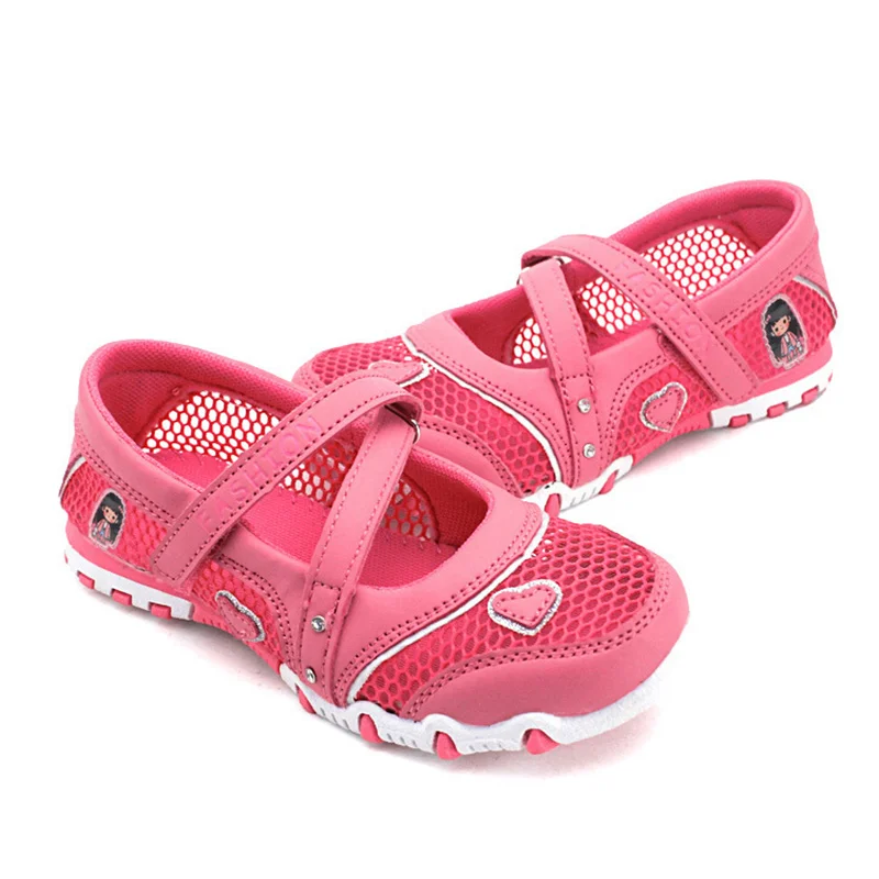 Sandalias antideslizantes planas para niñas, estilo princesa - imagen 5
