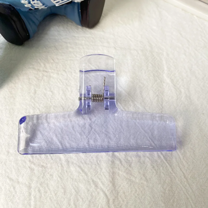 Clips transparentes para carpeta escolar – Pack multicolores para documentos - imagen 4