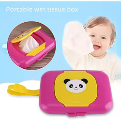 Dispensador portátil de toallitas húmedas para bebé – Estuche viaje