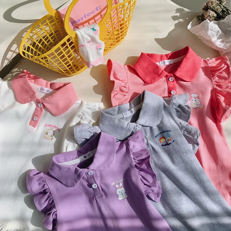 Vestido infantil con estampado de princesa