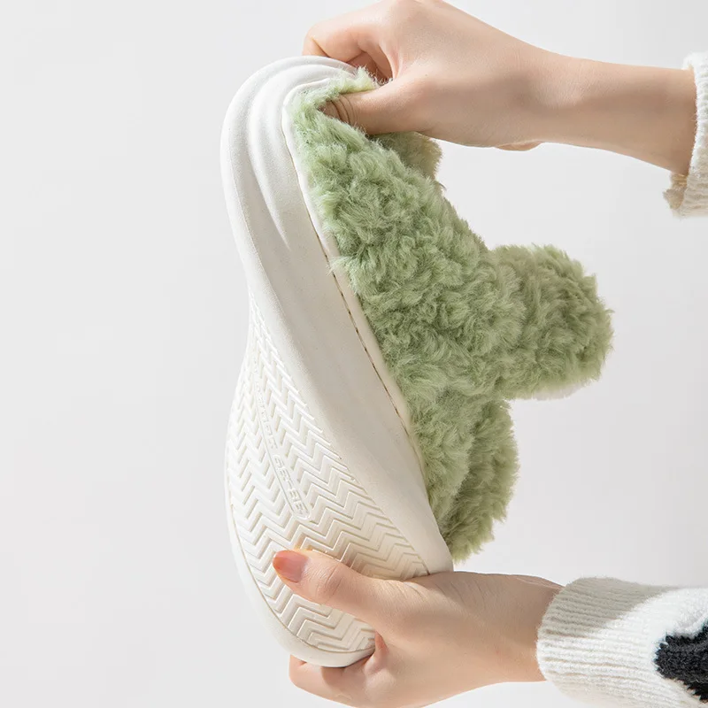 Zapatillas de invierno acolchadas para niñas – Piel sintética suave y suela gruesa - imagen 3