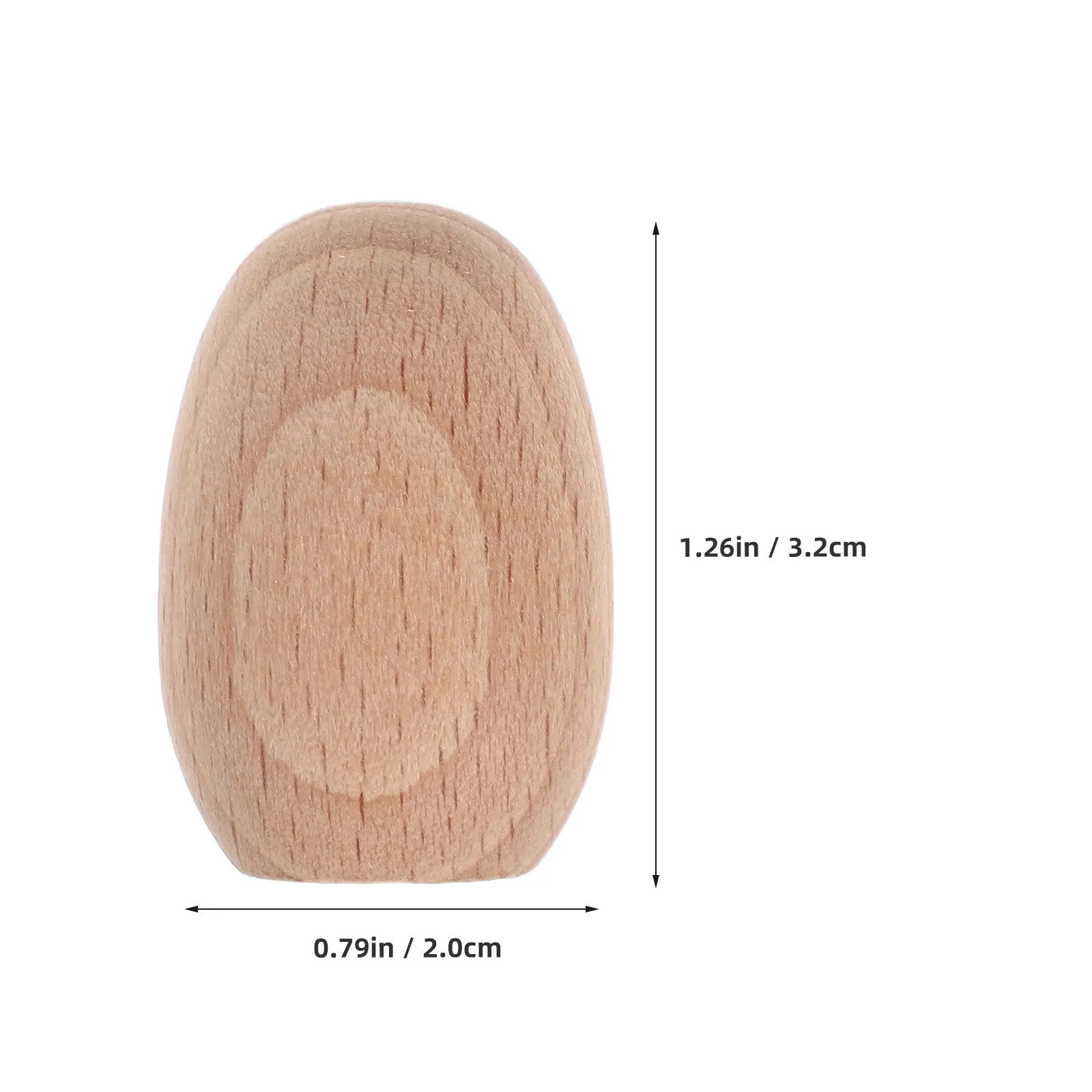 Bloques de madera natural sin acabado para paisajes en miniatura