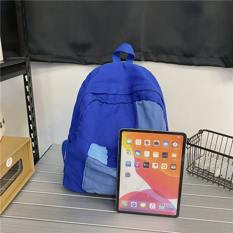 Mochila escolar de lona kawaii para niña – Vuelta al cole - imagen 5