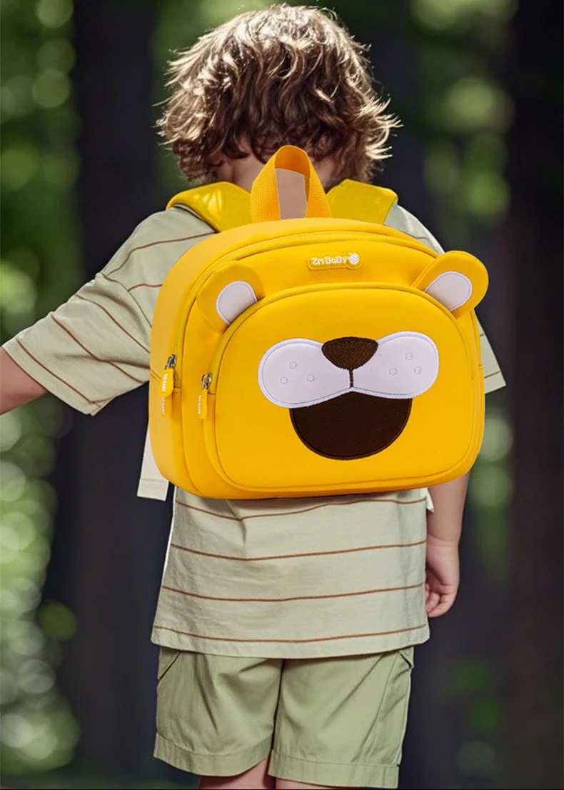 Detalles de la mochila para niños