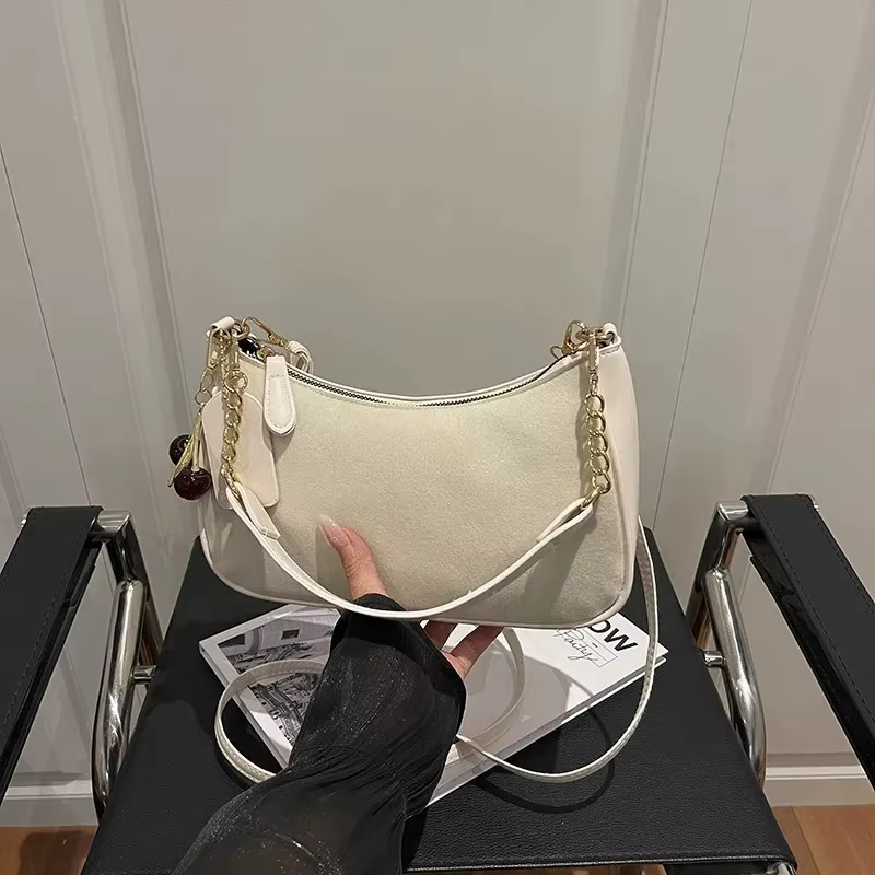 Nieuwe Aanwinst bandolera luna creciente minimalista para mujer - imagen 5