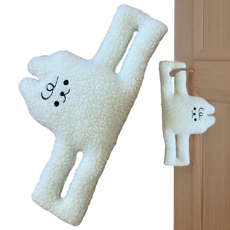 Protector antipellizcos de felpa para puertas – Seguridad infantil - imagen 3
