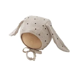 Gorro bebé de orejas de conejo y oso estilo dibujos animados Kawaii