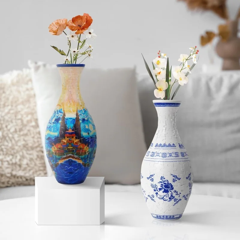 Detalle del diseño del jarrón DIY