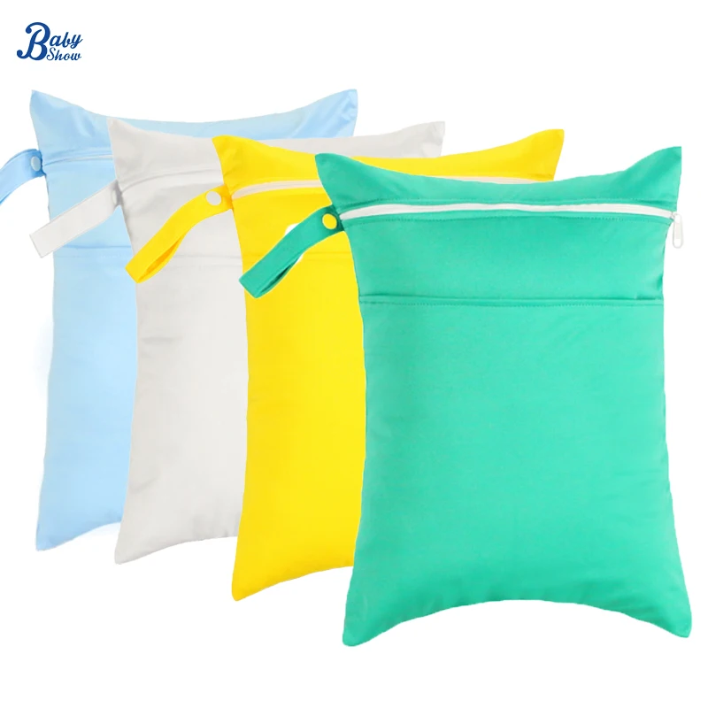 Bolsa portabebés impermeable con doble bolsillo – Reusable para viajes - imagen 3