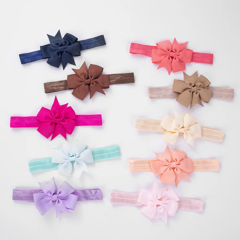 Diadema elástica con lazo para niña – Complemento infantil