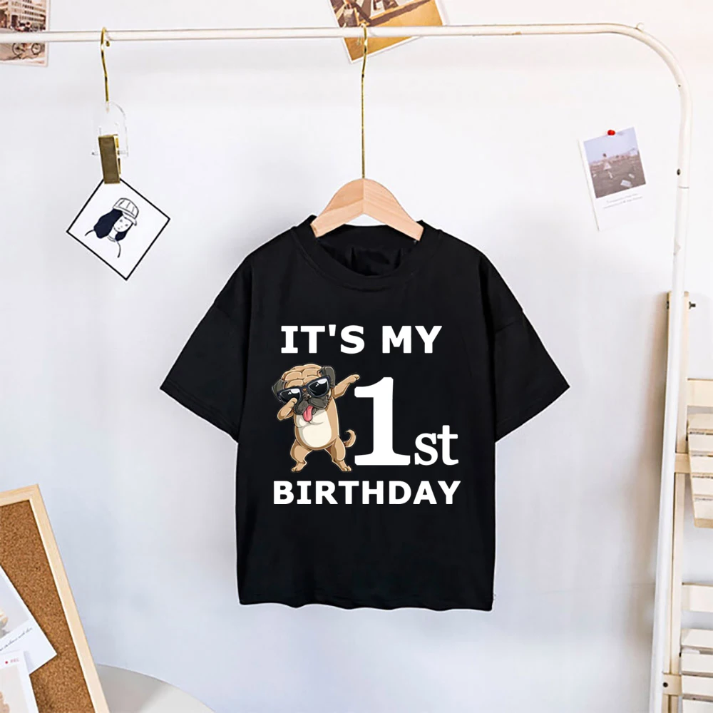 Camiseta cumpleaños Bulldog para niño – Estilo salvaje - imagen 5