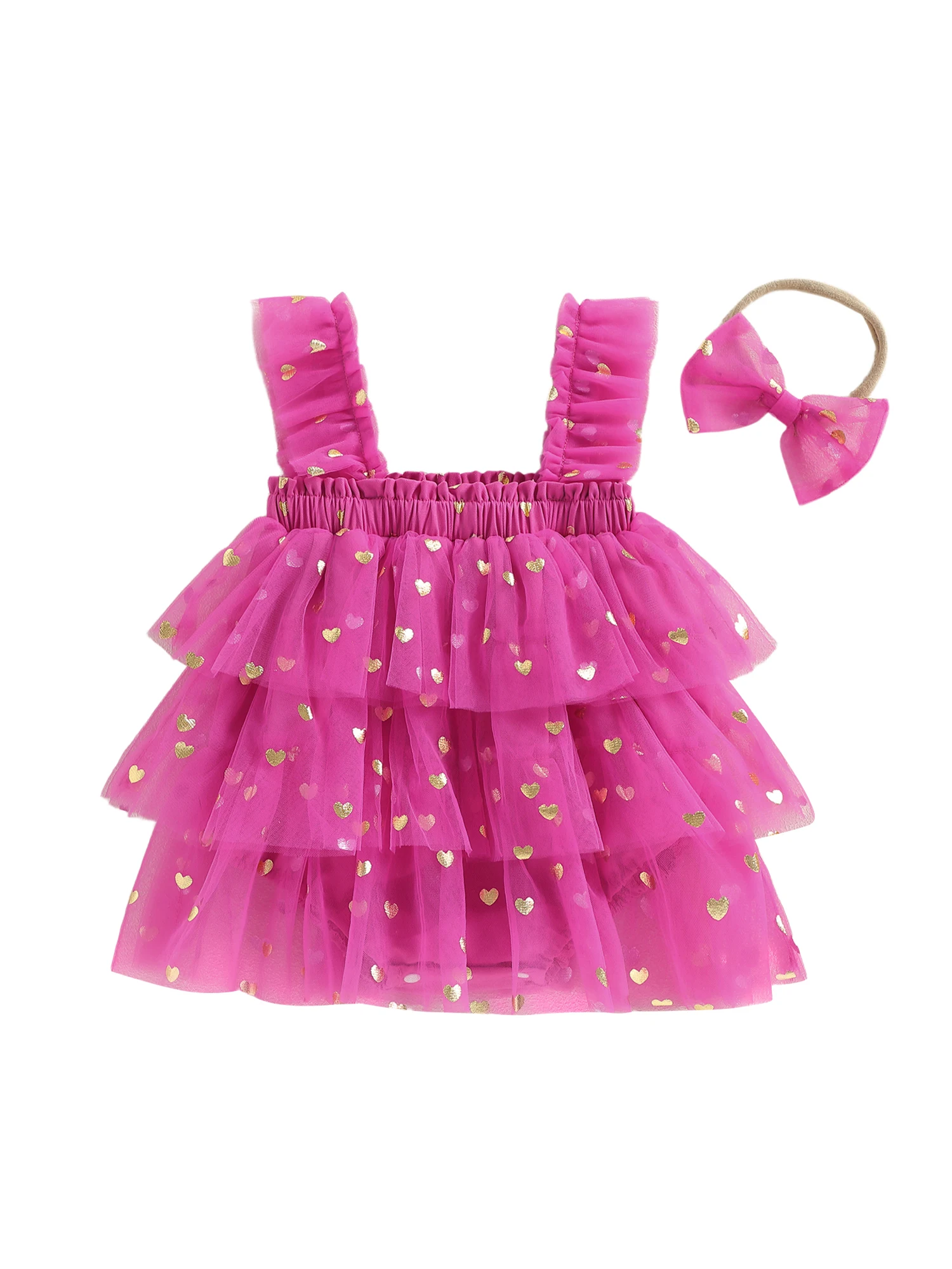 Conjunto completo de mameluco y diadema