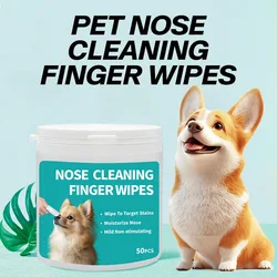 Toallitas de limpieza nasal para perros y gatos, suavidad y alivio