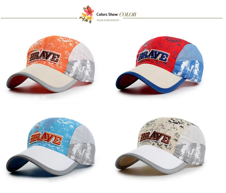 Gorra infantil lista para el día
