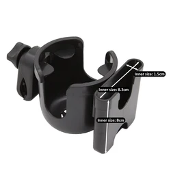 Portavasos para cochecito universal con soporte teléfono y biberones