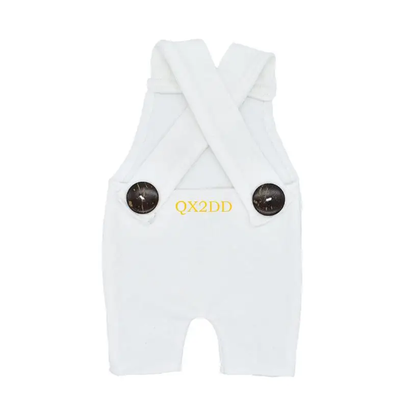 QX2D Pantalón bebé color sólido para sesión de fotos - imagen 4