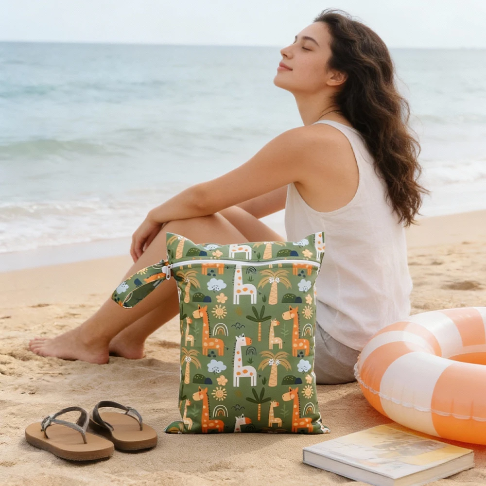 Kangobaby Bolsa de almacenamiento para mantas de bebé lavables - imagen 5