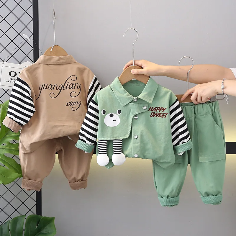 Conjunto otoñal bebé Byaxbxya - colores