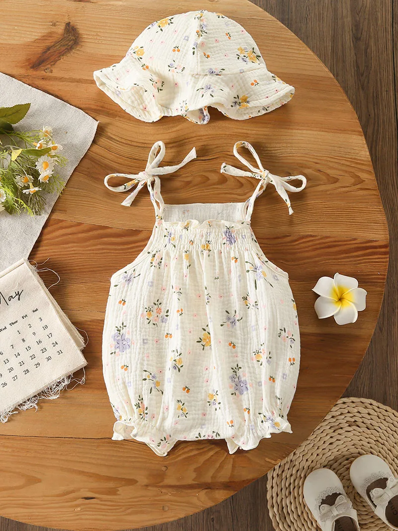 Body floral de verano para bebé – MILANCEL - imagen 4