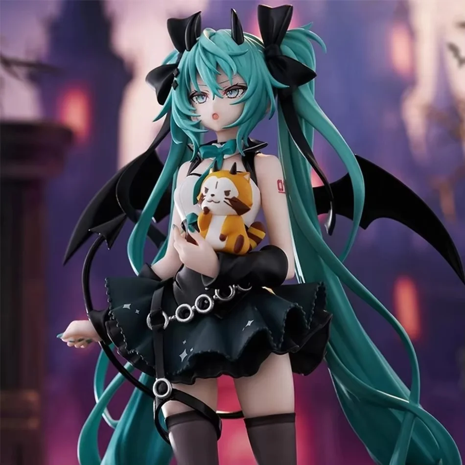 Figura coleccionable de PVC Trio Try iT Dark Devil con mapache - imagen 2