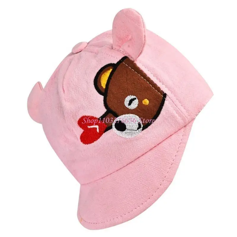 Gorro de playa tipo cubo con protección solar para niños