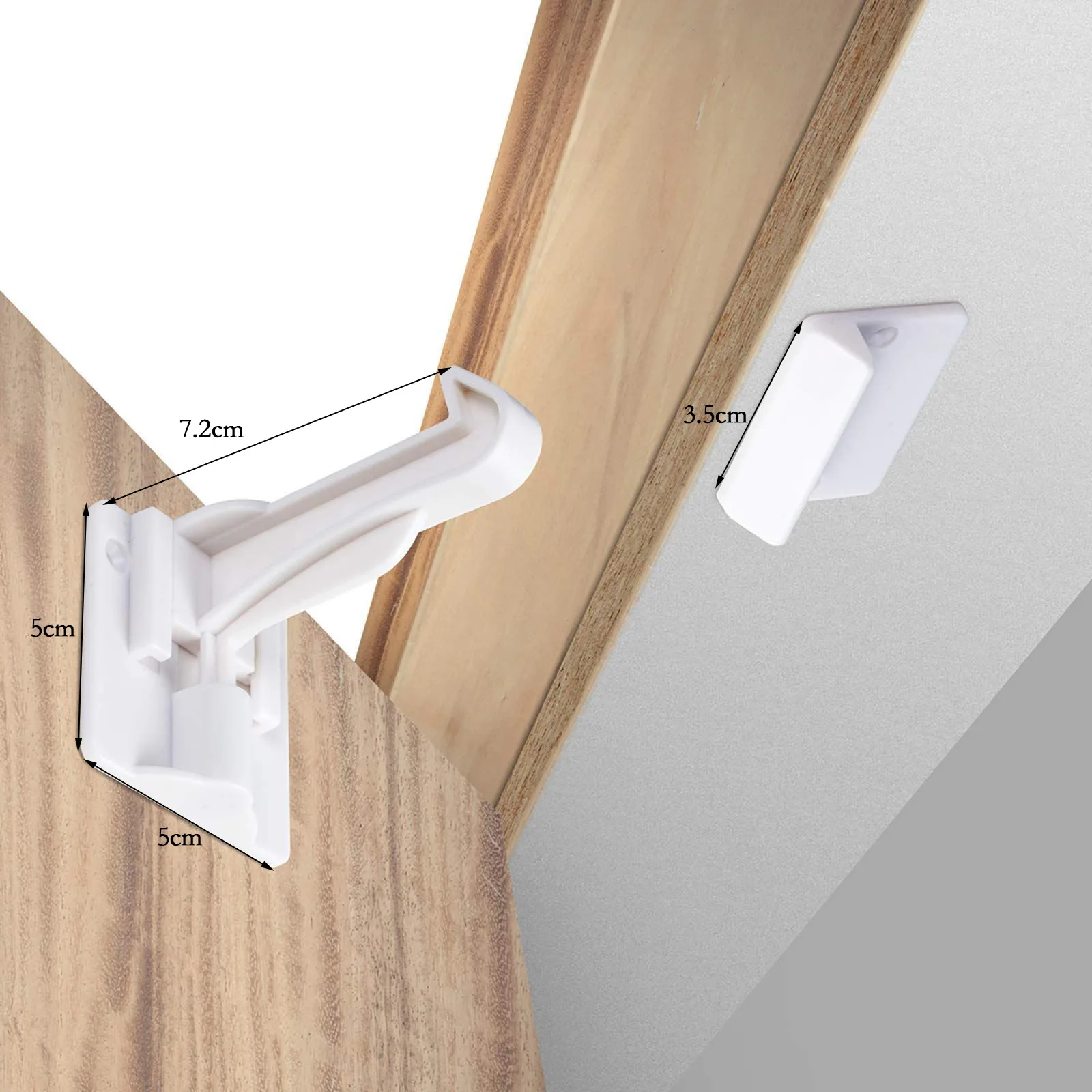 Cerradura de seguridad para niños en cajones y armarios – Instalación fácil - imagen 4