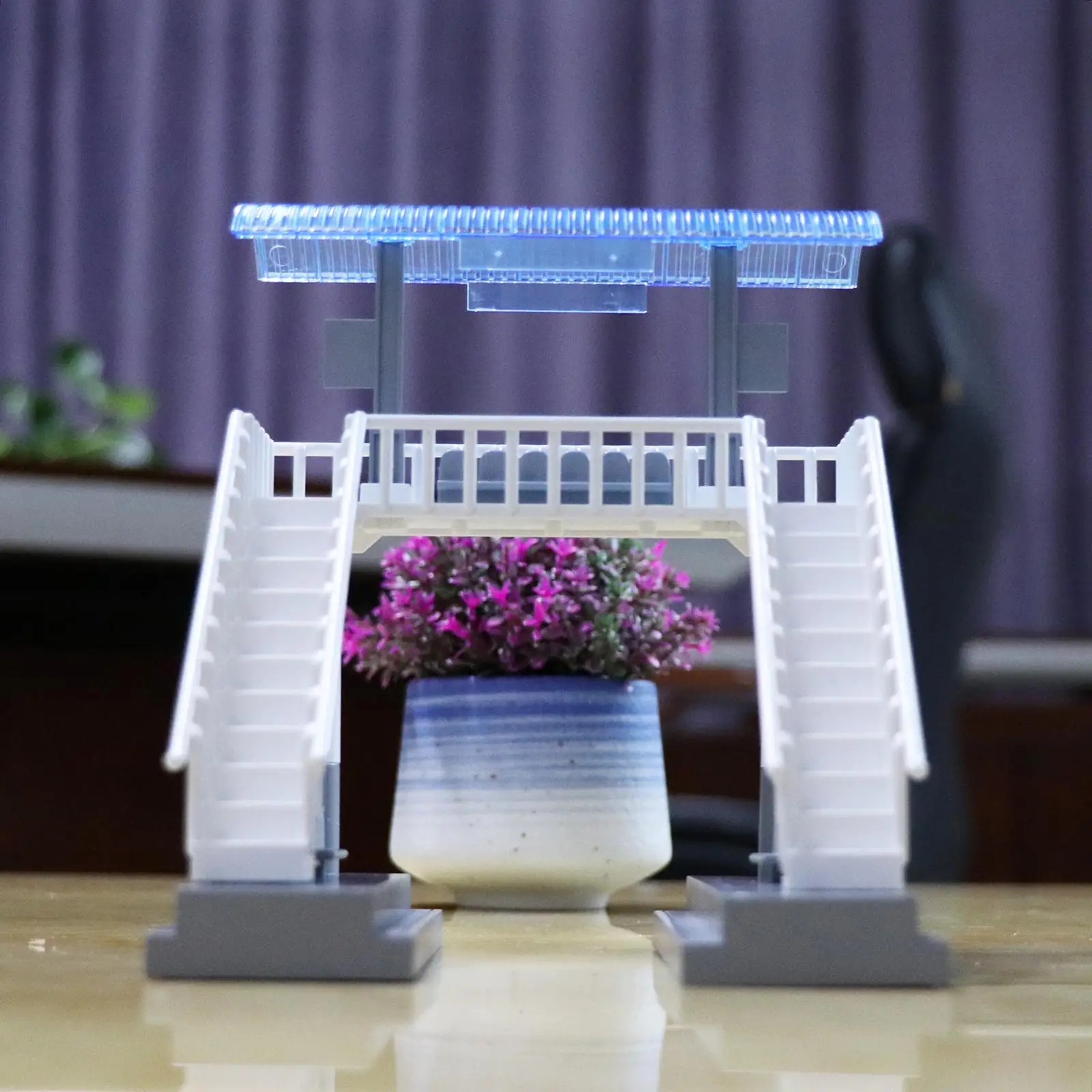 Maqueta estación de tren en miniatura para dioramas y vías - imagen 4