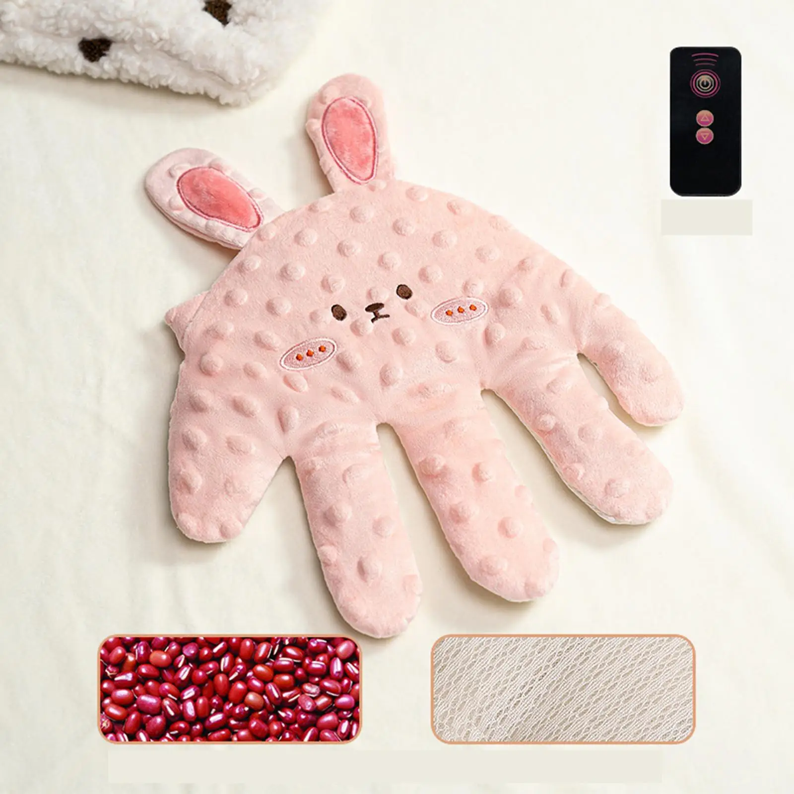 Almohada de mano para dormir del bebé, suave y calmante - imagen 3