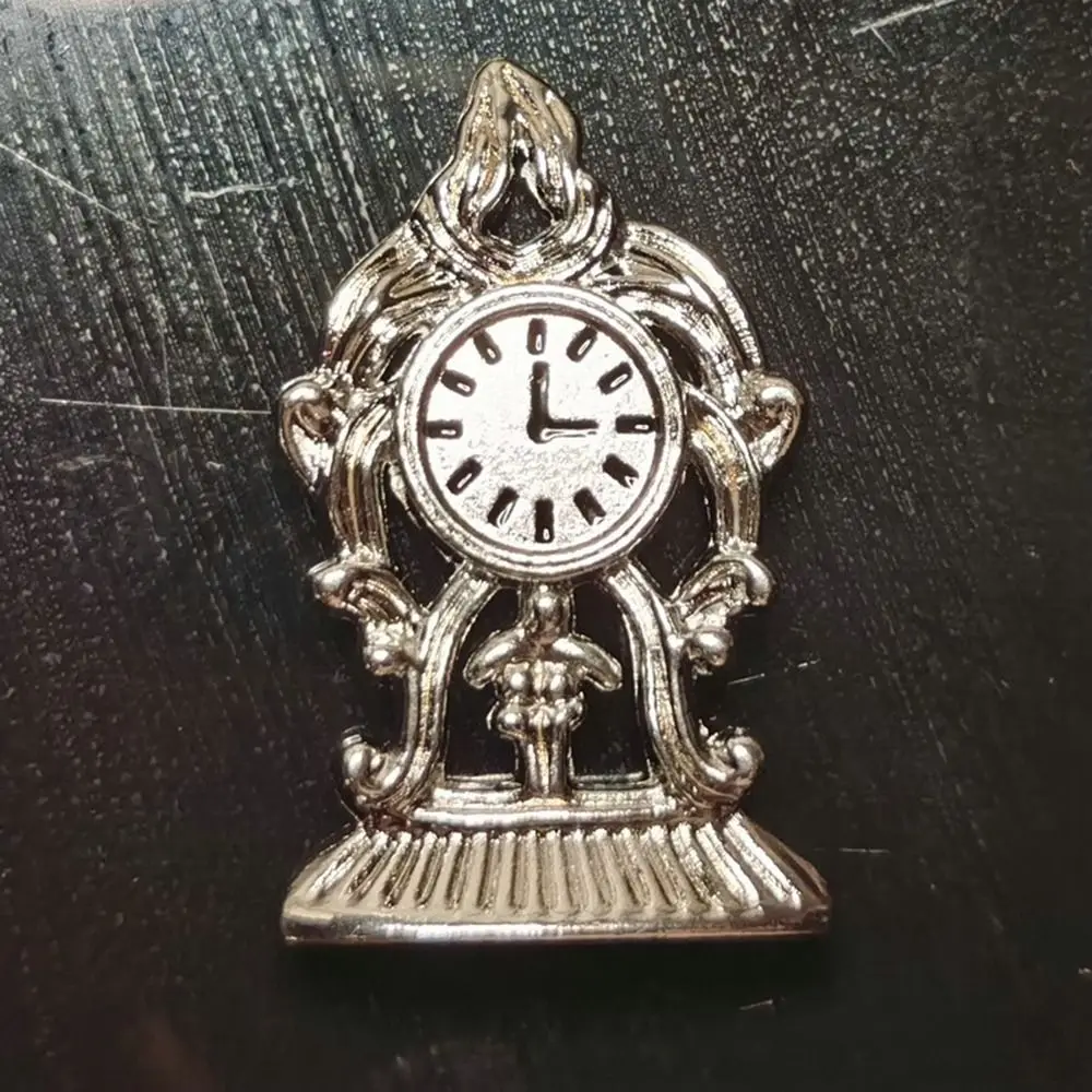 Reloj de escritorio en miniatura con alarma para casa de muñecas - imagen 4