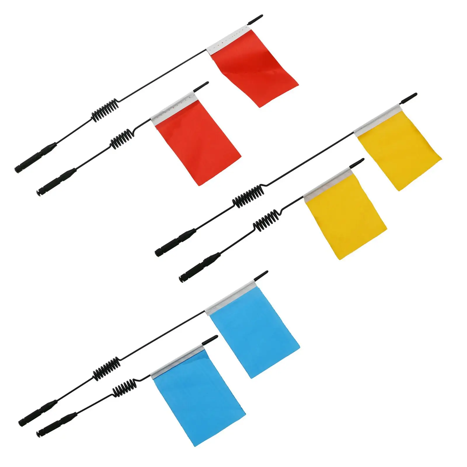 Antenas metálicas con bandera para coche teledirigido todoterreno - imagen 5