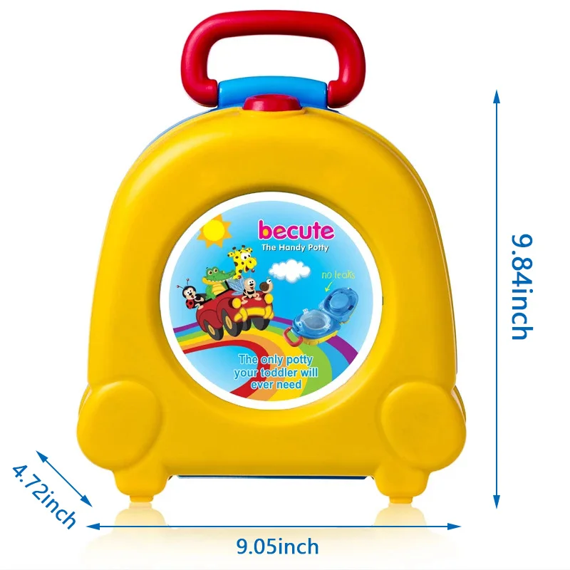Inodoro portátil plegable para niños con funda de viaje - imagen 4