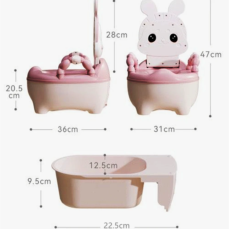 Silla/orinal portátil para bebé en casa