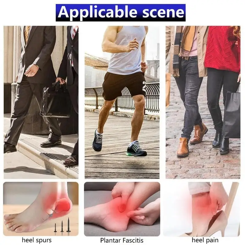 Protector de talón con gel de silicona para fascitis plantar - imagen 5