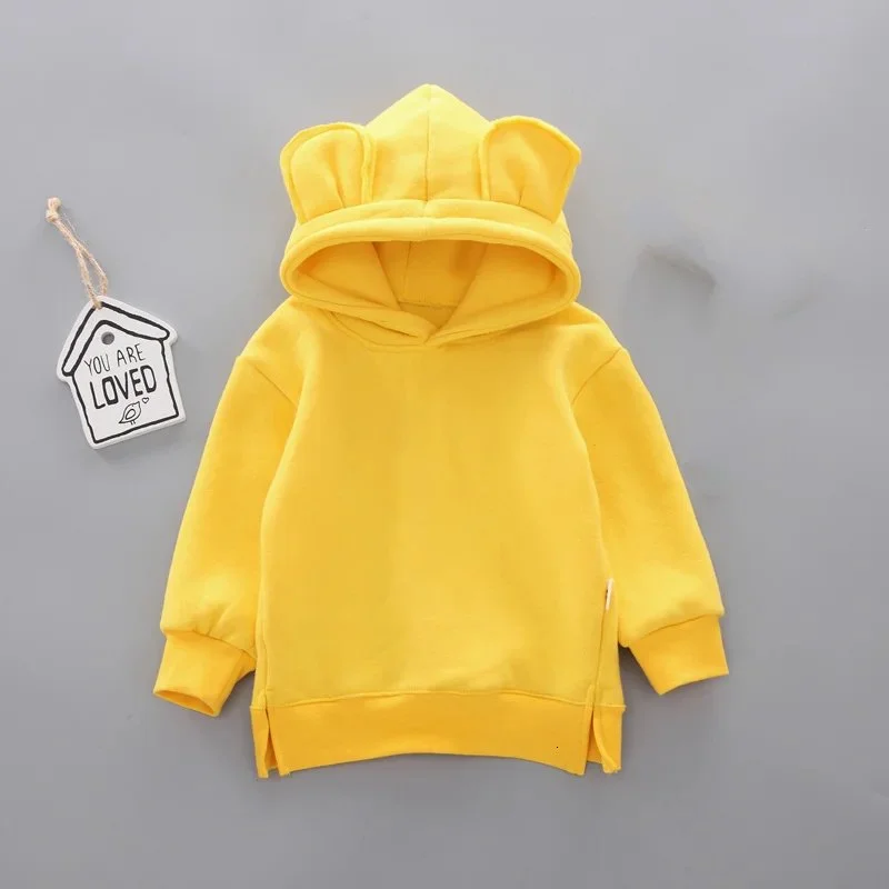 Sudaderas con capucha de algodón para niños | Estilo casual Otoño Invierno - imagen 4