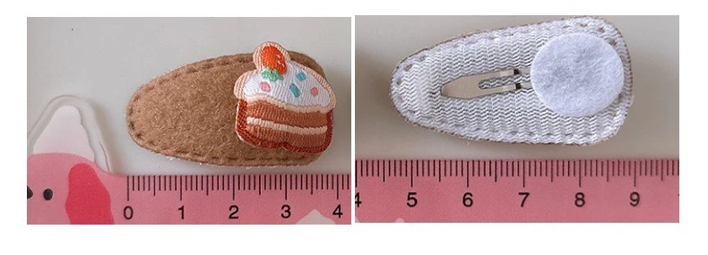 Detalle del pasador mini BB infantil