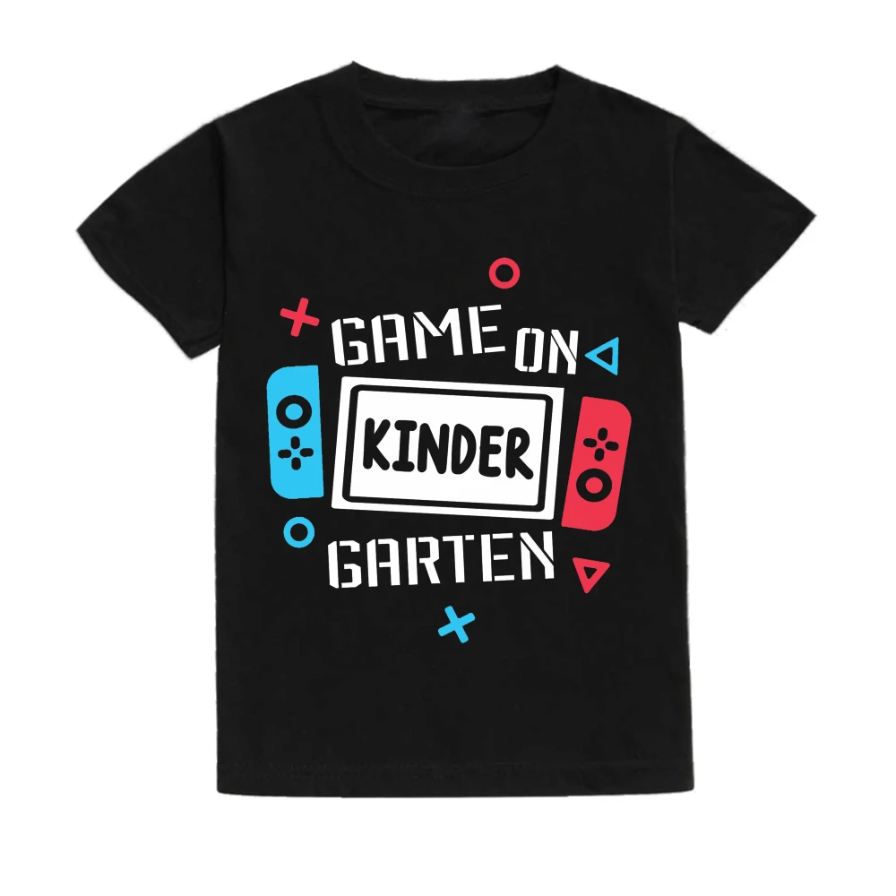 Camiseta Hello Kindergarten amarilla