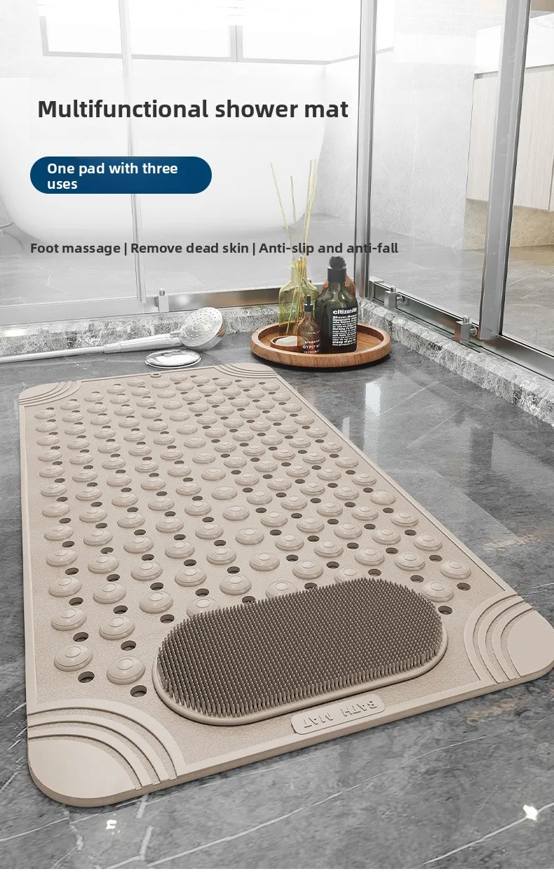 Alfombrilla antideslizante con ventosas para baño y ducha