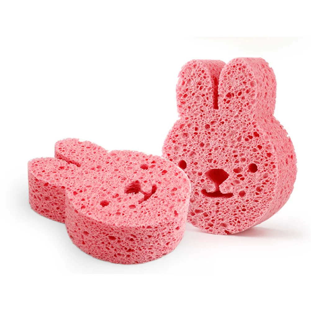 Esponja de baño para bebé con lufa natural y forma de animal - imagen 3