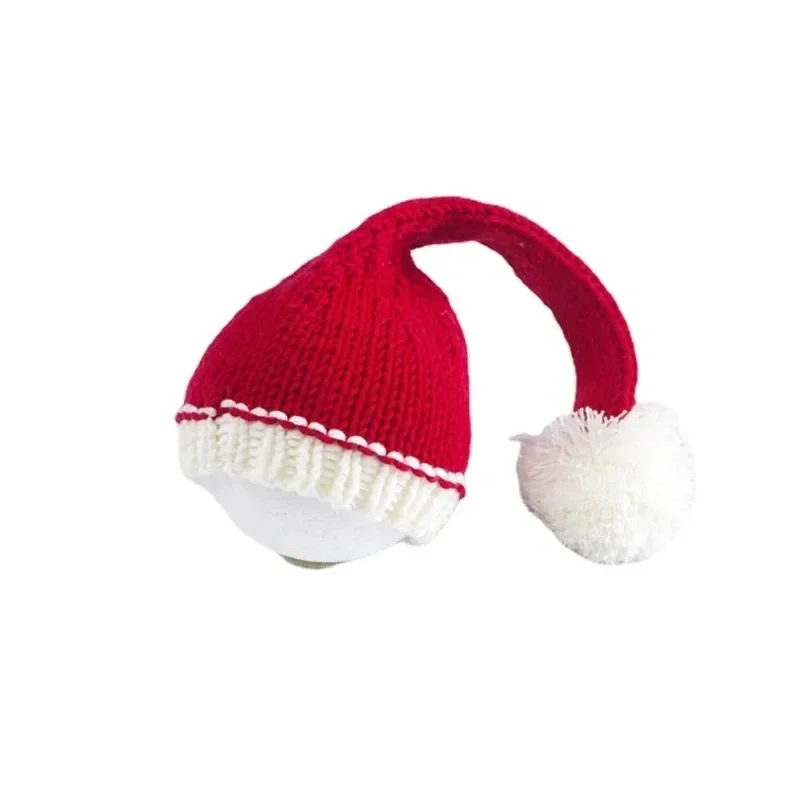 Gorro de Papá Noel para sesión de estudio de recién nacido