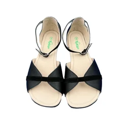 Tipsietoes Sandalias planas de cuero genuino ligeras